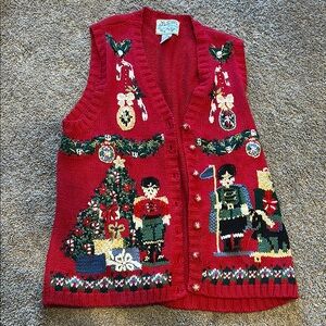 Christmas sweater vest